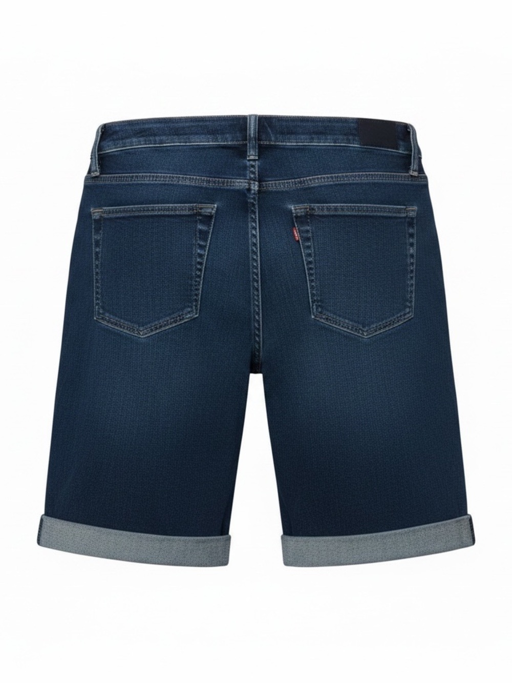 LOFT Dark Blue Cuffed Women's Jeans Shorts - Picture 2 of 3